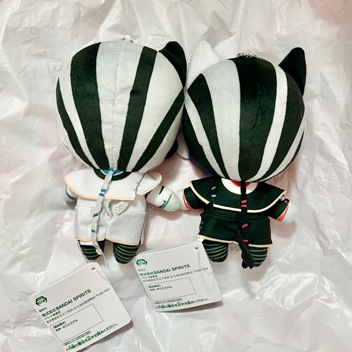 IdentityⅤ 第五人格 ともぬい ぬいぐるみ 猫耳スタイル 白黒 IdentityⅤ 第五人格 ともぬい ぬいぐるみ 猫耳スタイル 白黒