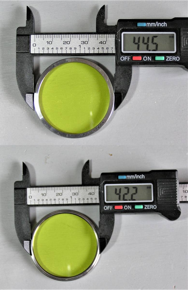 KONIFILTER（12） 中古・レンズフィルター　42㎜　Y1（レンズ保護、紫外線吸収）　コニカ_画像2