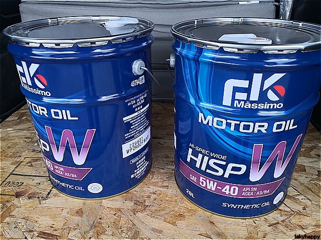  stock equipped Fuji industry FKmasimoHISP W 5W40 100%.SN/ACEA:A3/B4 20L high-spec wide a little over oil . Skyline Silvia JZX100 P66