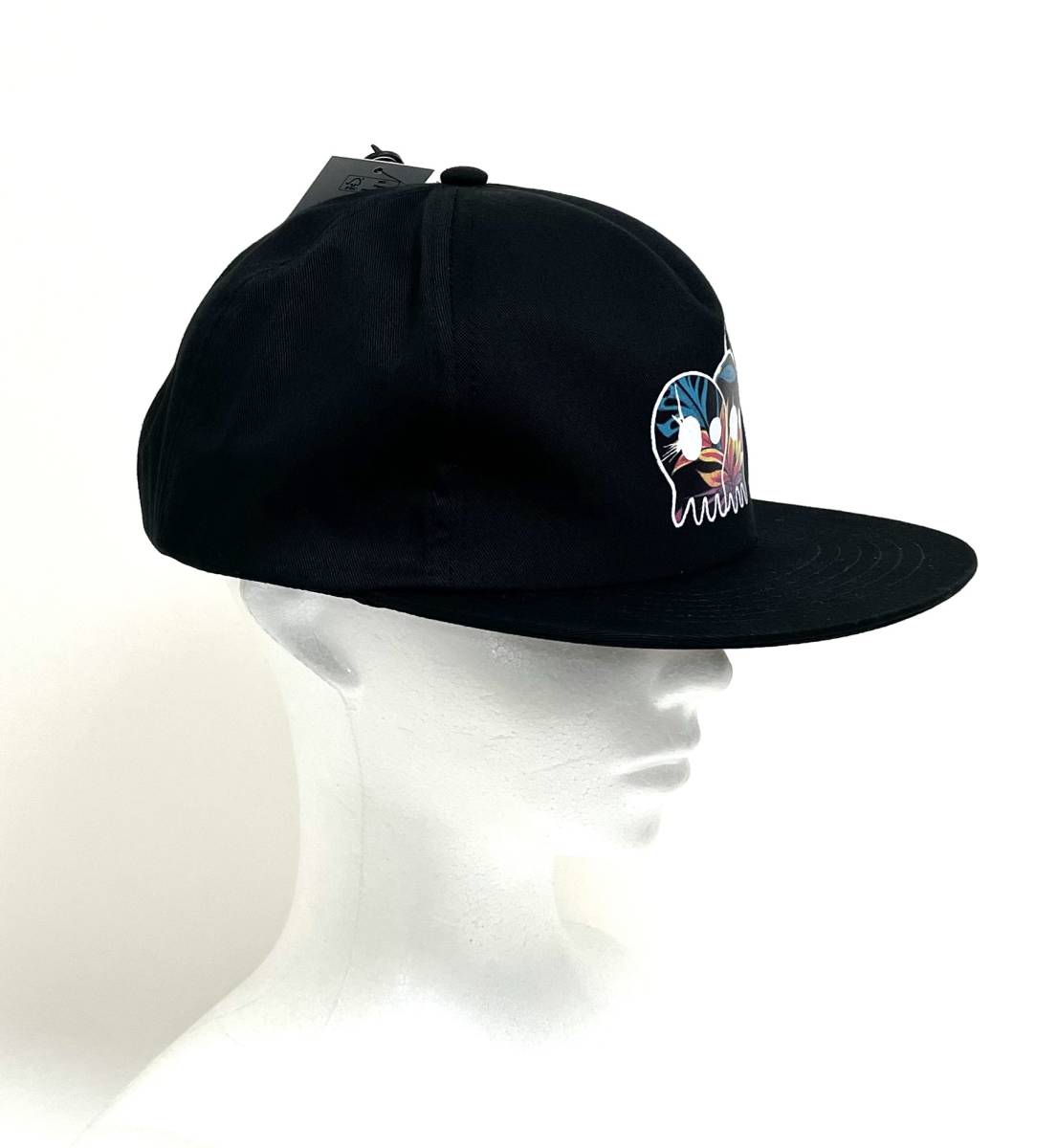 VOLCOM ボルコム D5522305BLK① キャップ 帽子 Cap コラボ × Pepper fromハワイ ブラック色 スナップバック ヴォルコム 新品即決 送料無料_画像3