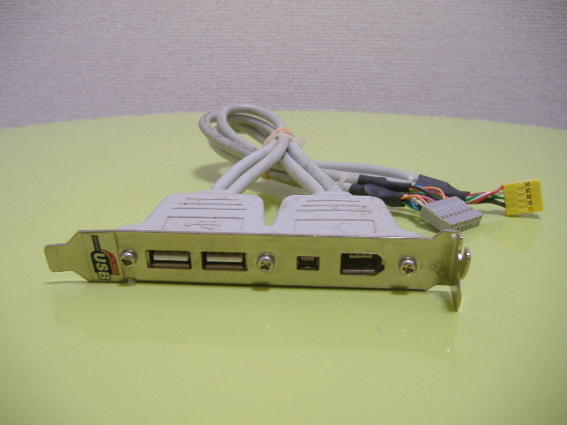 [IEEE1394 ×2,USB ×2 булавка модель задняя сторона мощность ]