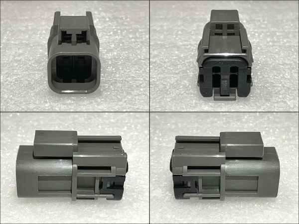 【O2/58-3PMS/4PMS】O2センサー 3ピン 4ピン カプラー コネクター セット オス 検) スカイライン GT-R RB26 BNR32 BCNR33 BNR34_画像2