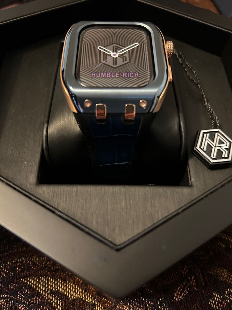 ★未使用品★ハンブルリッチ HUMBLE RICH クラシック”アップルウォッチケース サイズ45 【定価99,000円】