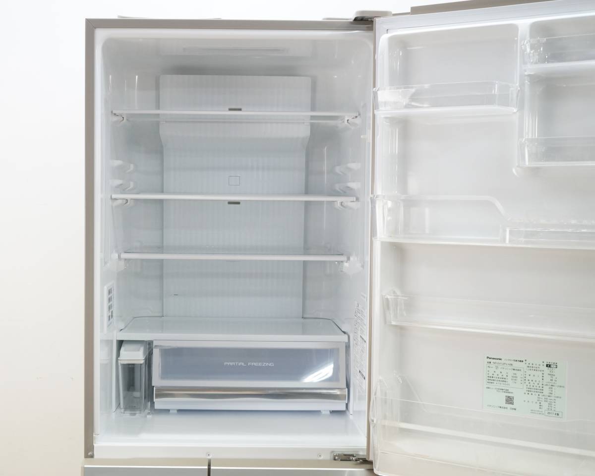東ハ:【パナソニック】5ドア 冷凍冷蔵庫 406L NR-E412PV-N シャンパン