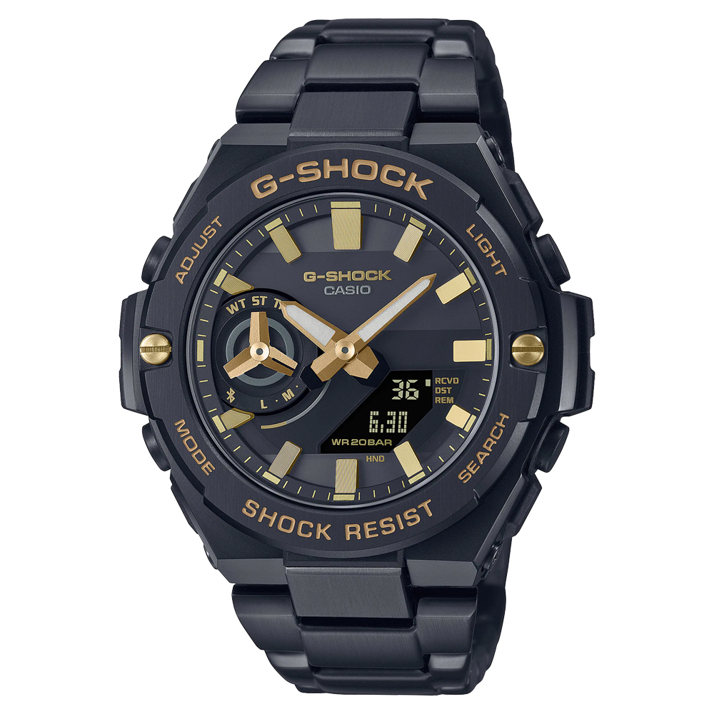 腕時計 カシオ CASIO G-SHOCK G-STEEL GST-B500 Series GST-B500BD-1A9JF タフソーラー モバイルリンク機能 新品未使用 正規品 送料無料