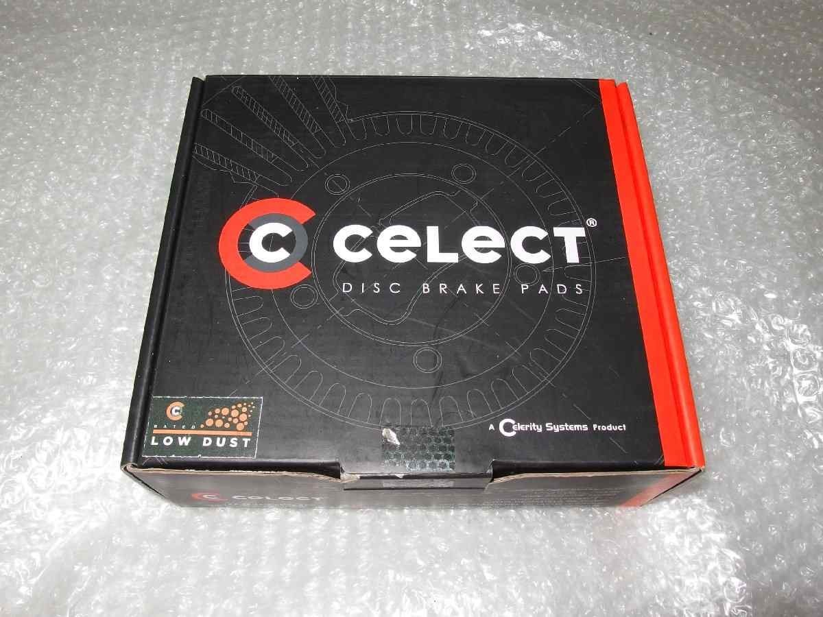 未使用品 プジョー308（2007～）/プジョー3008（2009～）celect製ブレーキパッド フロント左右 CS24660 01J_画像1