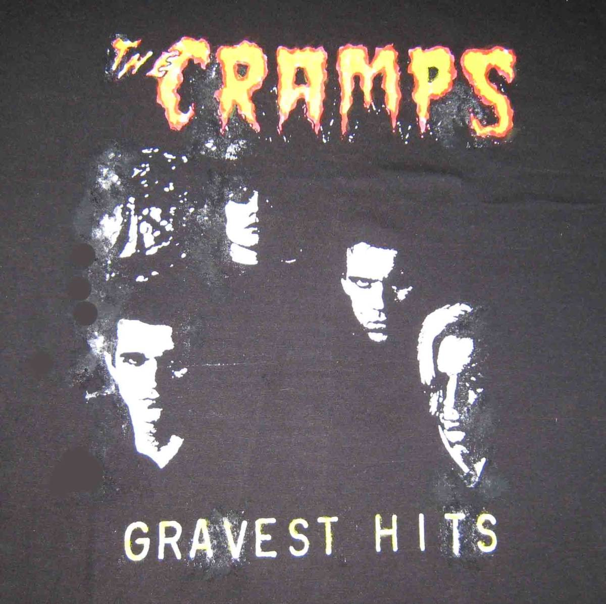 THE CRAMPS　　ザ・クランプス　　黒地　M .L.2L.3L の4サイズから選べます_画像2