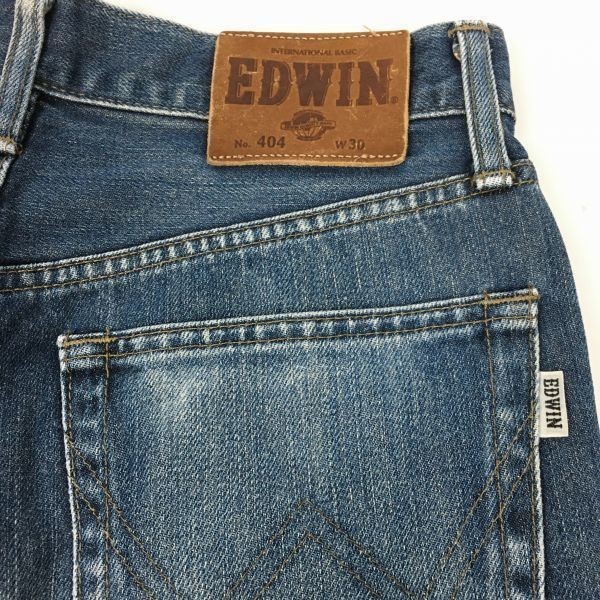 EDWIN/エドウィン/404　デニムパンツ　サイズ30　ズボン　ジーンズ　ジーパン　ボトムス　管NO.JPD-72_画像8