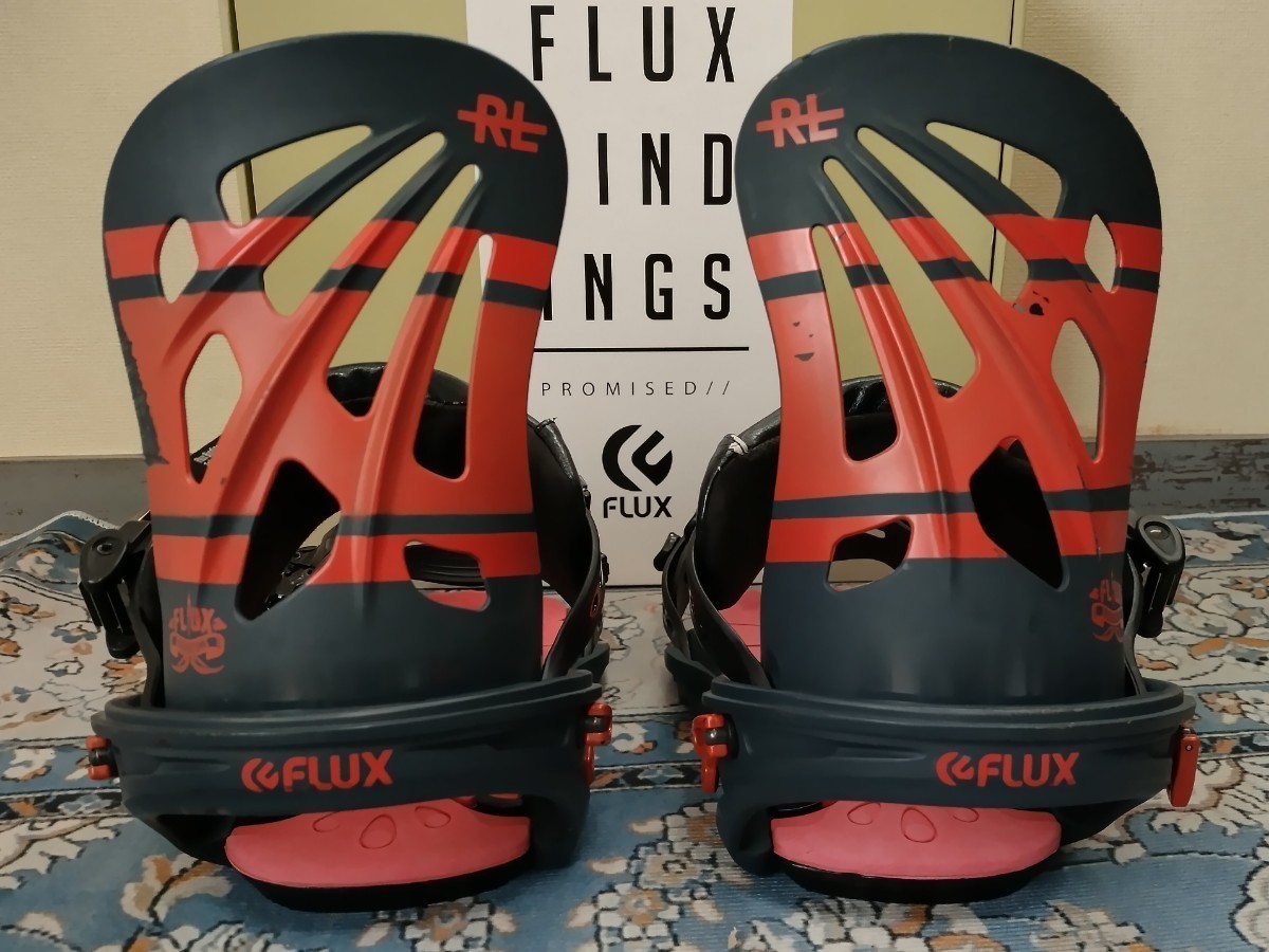 【送料無料】fLUX RL フラックス スノーボード ビンディング バインディング Sサイズ ネイビー