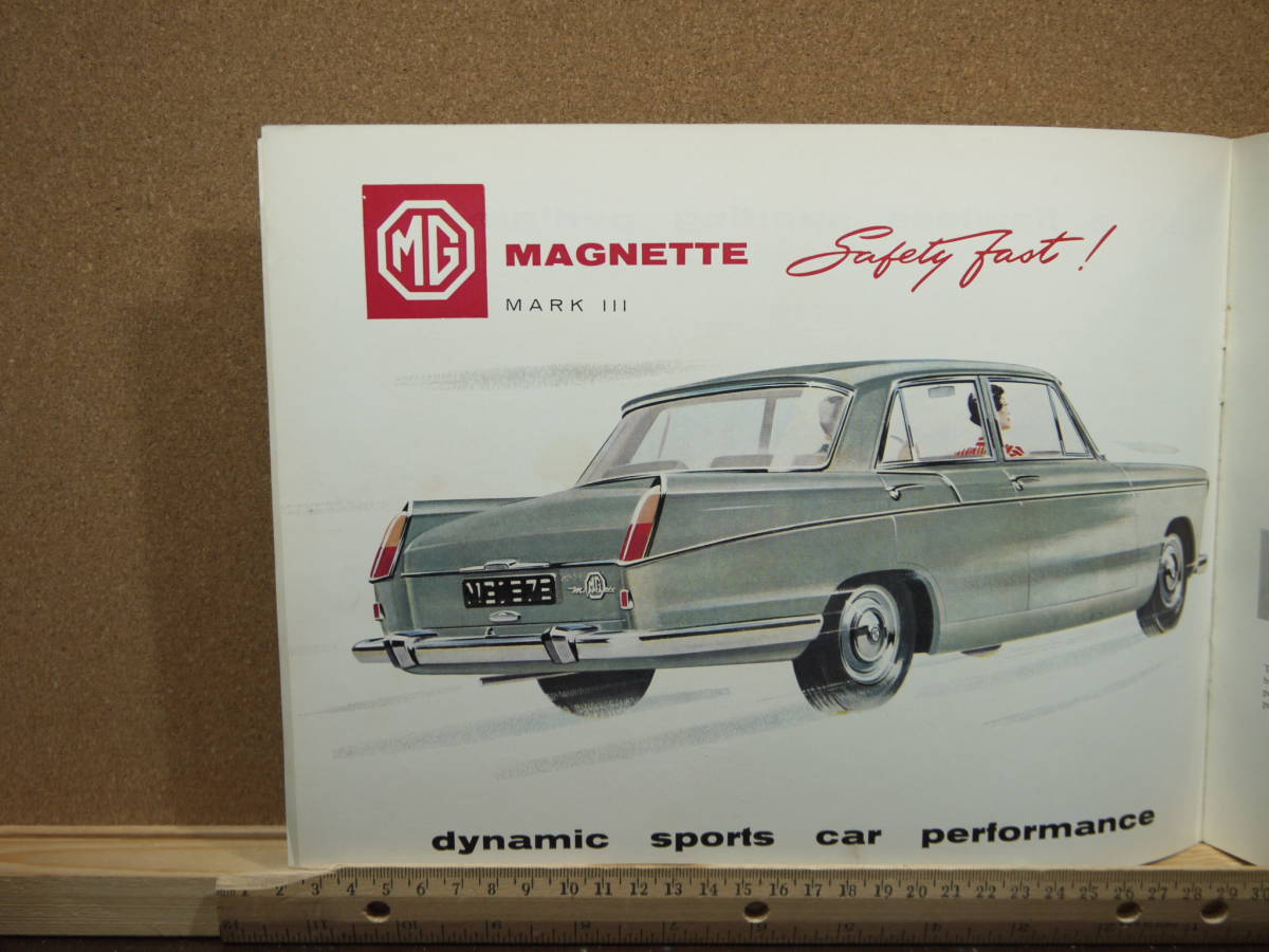 { old car catalog }04794 MG Magnette Mark III