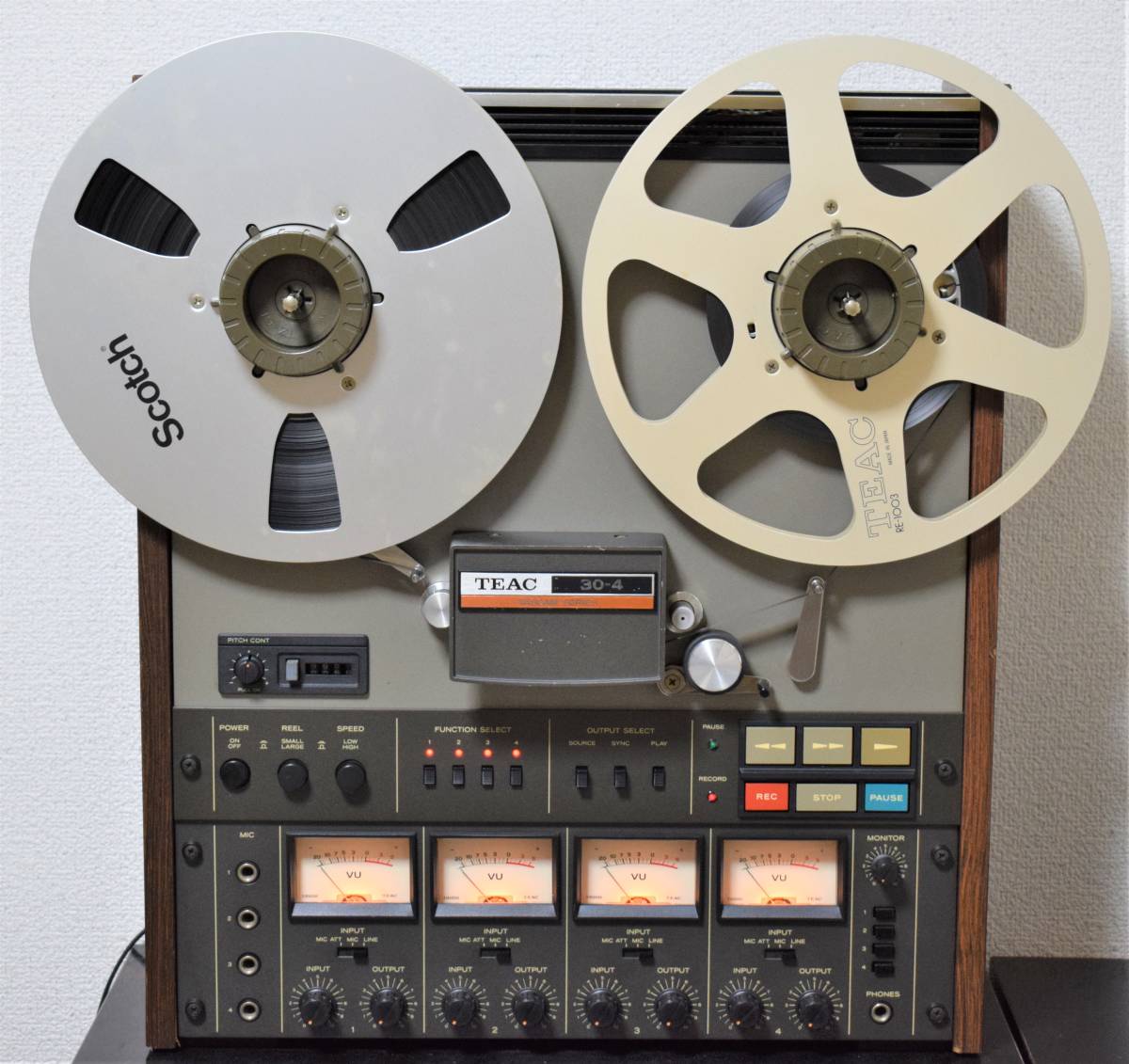 TEAC TASCAM ティアック 30-4 サイクルシンク機構搭載4チャンネル