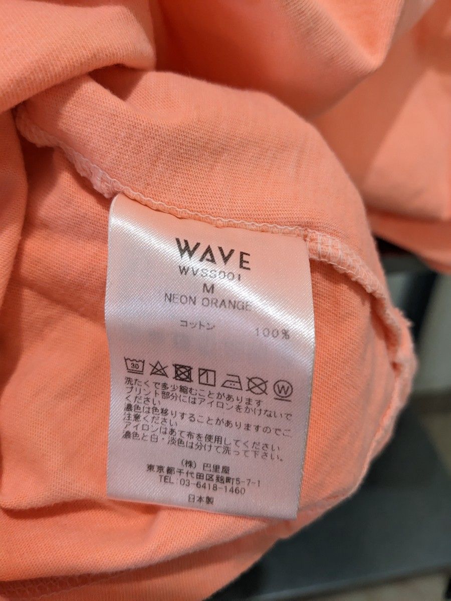 wave ウェーブ　 Tシャツ　Mサイズ　オオスミタケシ　シャカゾンビ