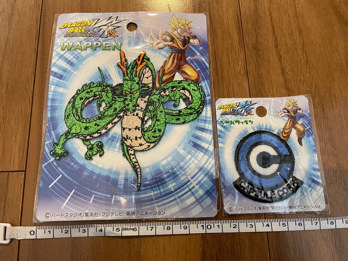 ドラゴンボール アイロンワッペン シェンロン 神龍 カプセル ドラゴンボール アイロンワッペン シェンロン 神龍 カプセル