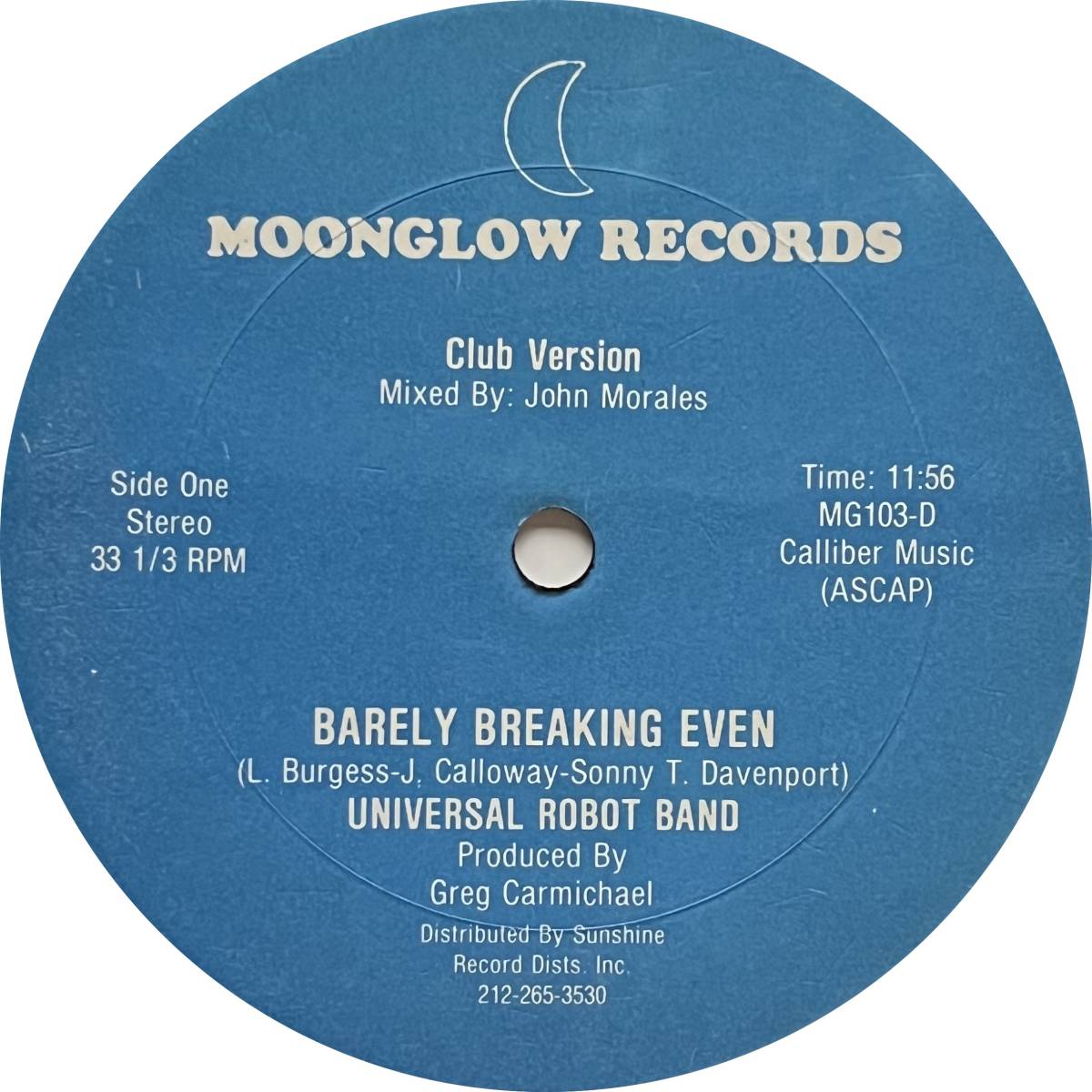 Universal Robot Band - Barely Breaking Even_画像1
