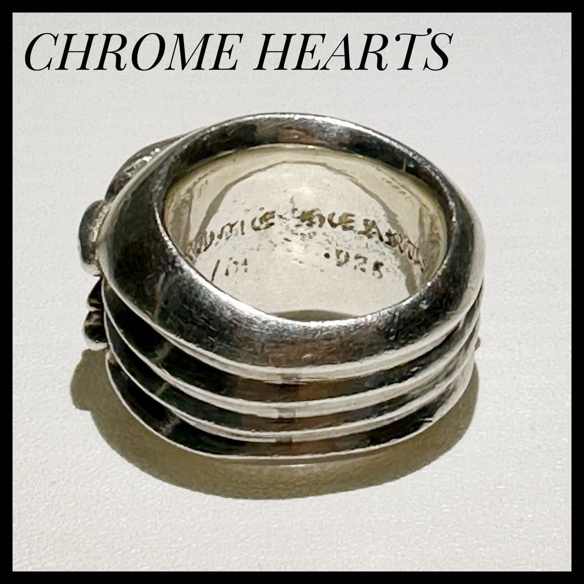 正規品直輸入】 CHROME HEARTS クロムハーツ ハートタガーリング
