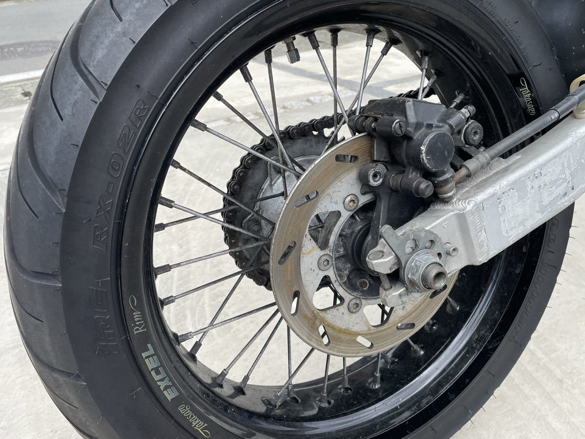 Dトラッカー 2001年式 KLXホイールに換装可! オートバイ車体