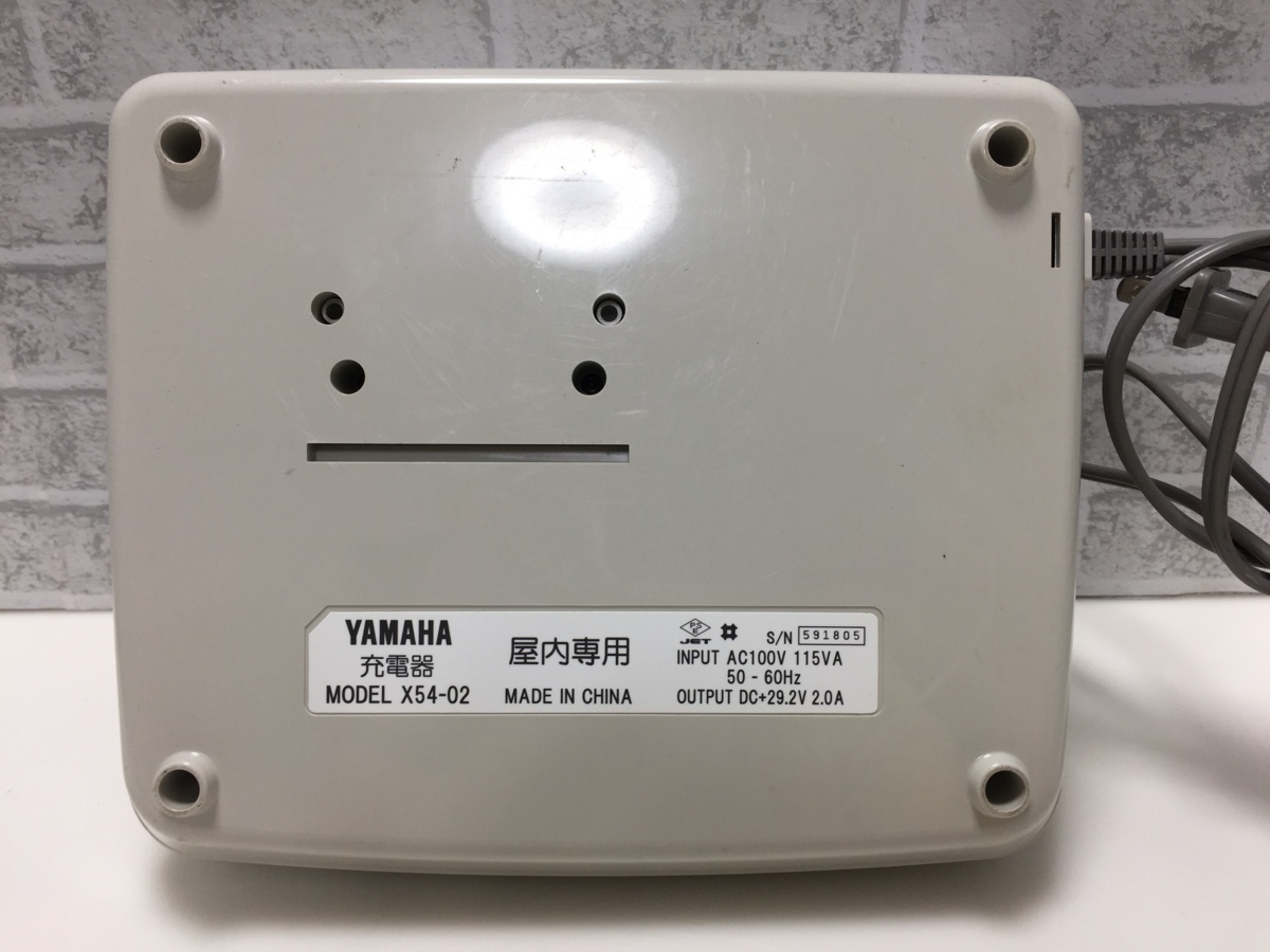 YAMAHA Li-ion リチウムイオンバッテリー充電器 X54-02 中古品8376の画像3