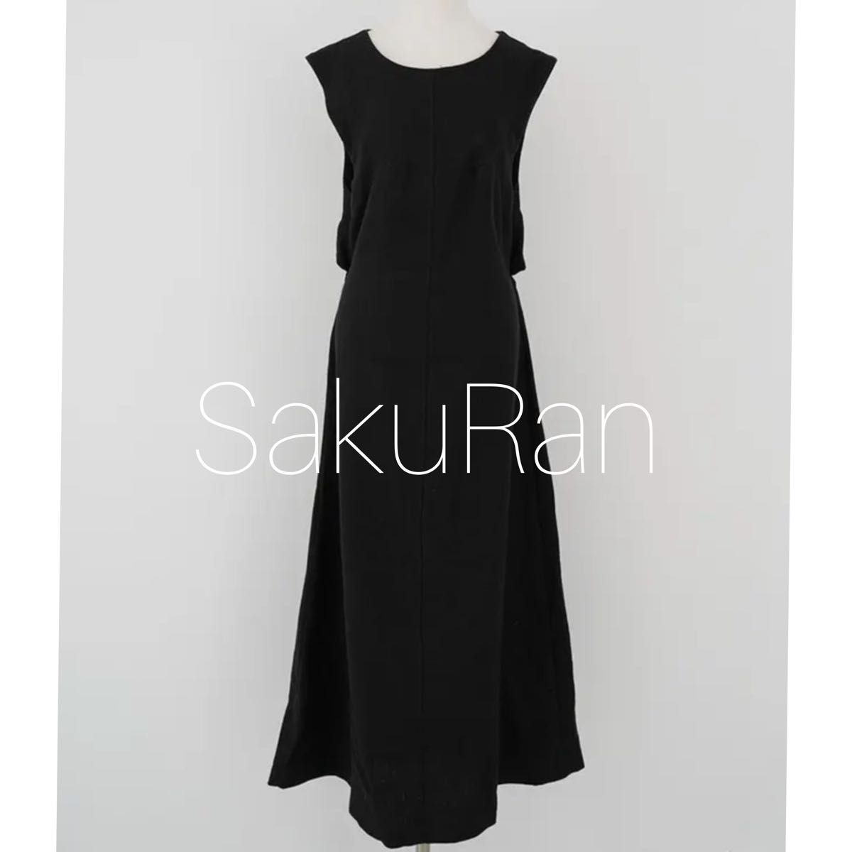バックオープンワンピース ブラック1黒 zara nugu blackup好き バックオープンワンピース ブラック1黒 zara nugu blackup好き