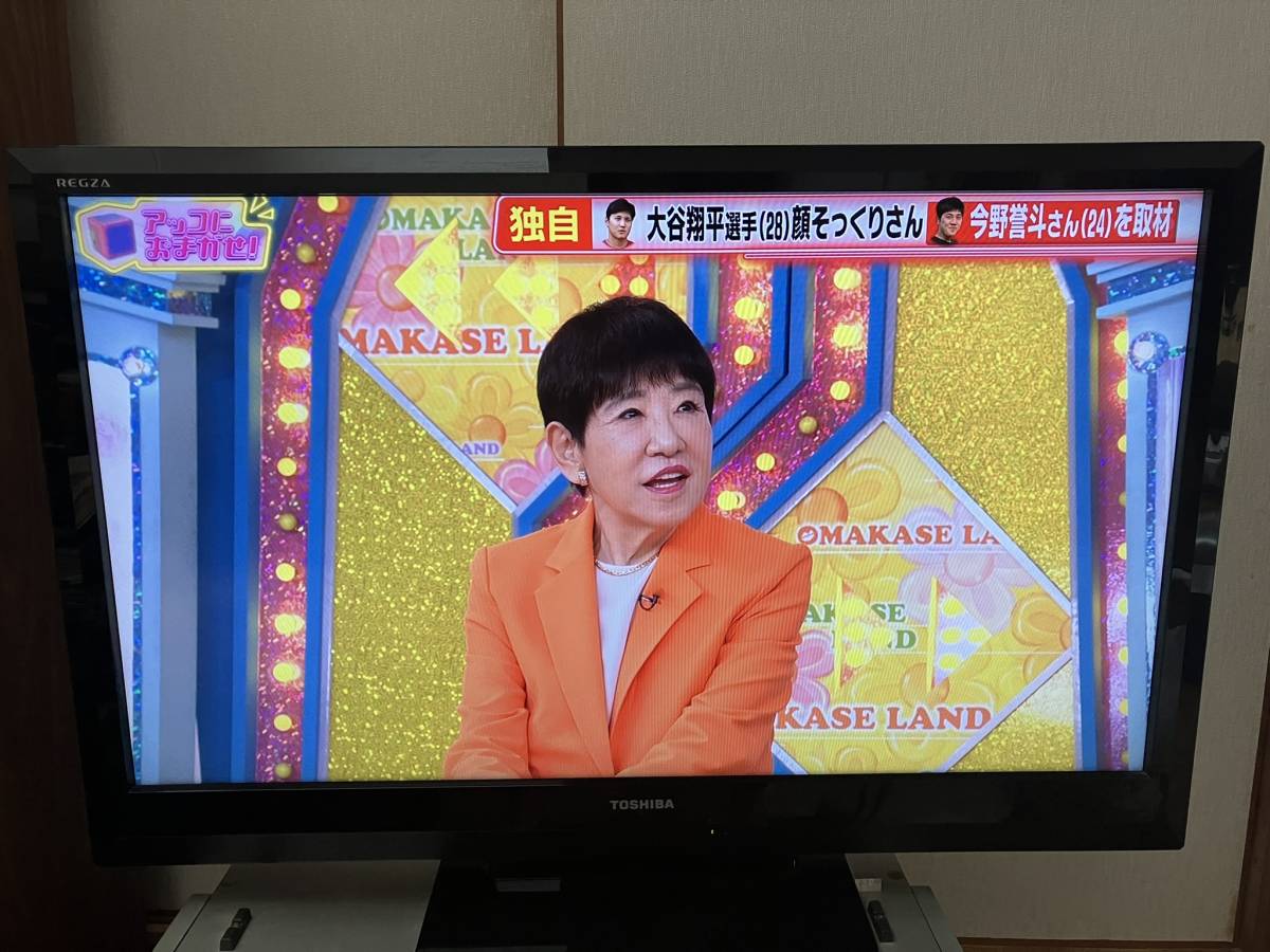 Yahoo!オークション - 東芝 レグザ 40V型 液晶テレビ 40A1 リモコン付き...