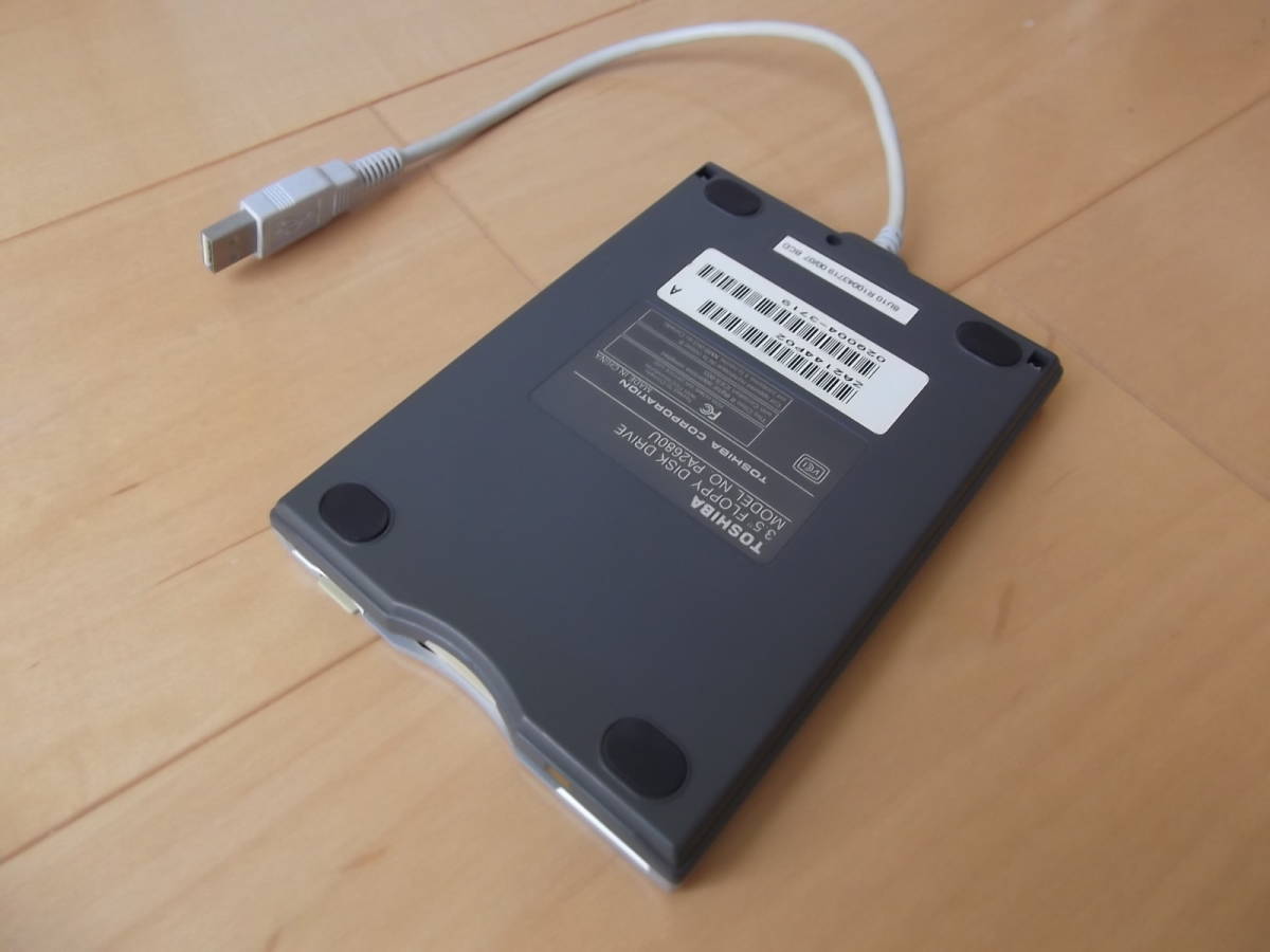 期間限定特別価格 TOSHIBA USB接続 3.5インチ FDDユニット PA2680U