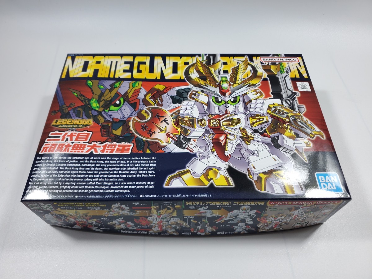 ガンプラ レジェンドBB 二代目頑駄無大将軍 殺駆頭(闇将軍) 2点 未