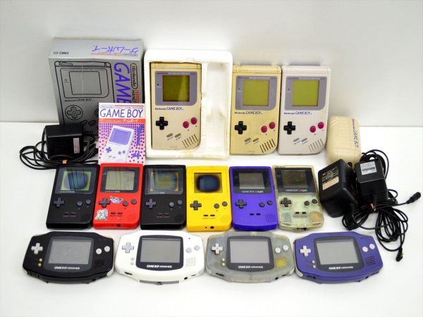 KM454○ジャンクまとめて!!○Nintendo ゲームボーイ本体 色々13点