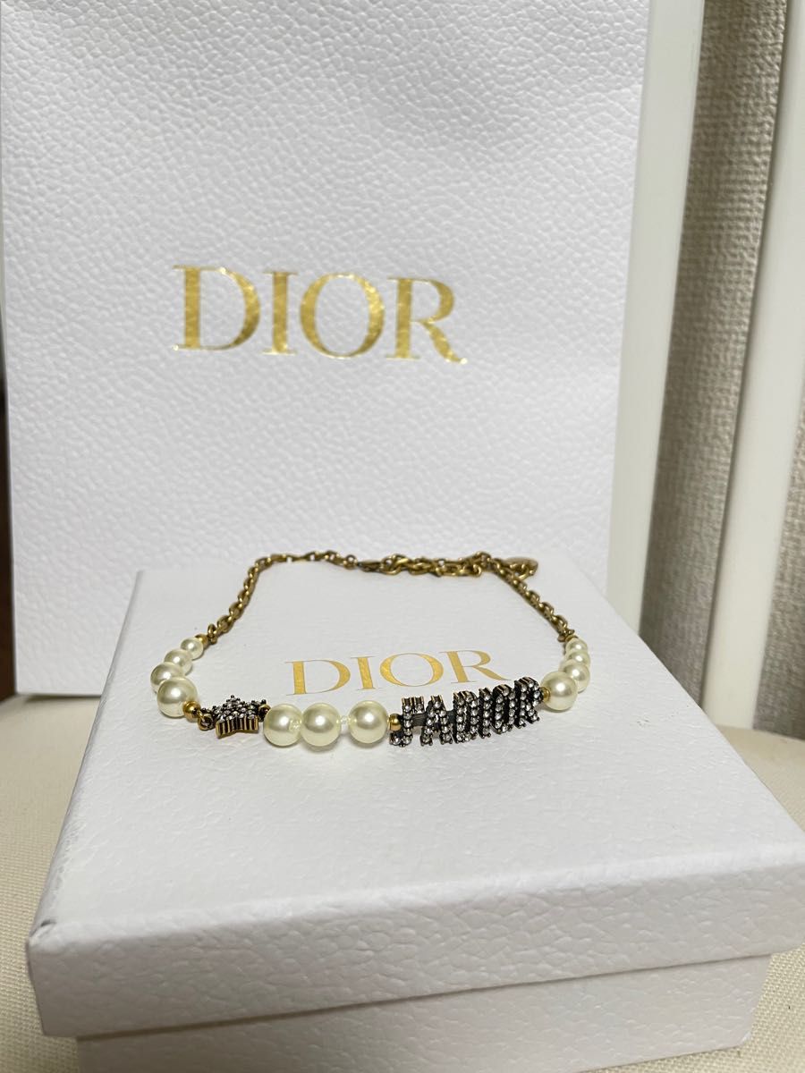 DIOR ディオール J´ADIOR パール チョーカー ネックレス | www.jarussi