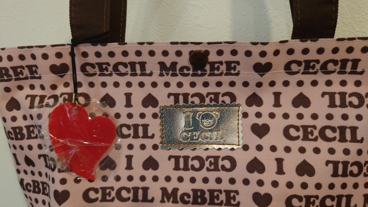 セシルマクビー　CECIL McBEE　ミニトートバック　付録　チャーム付き