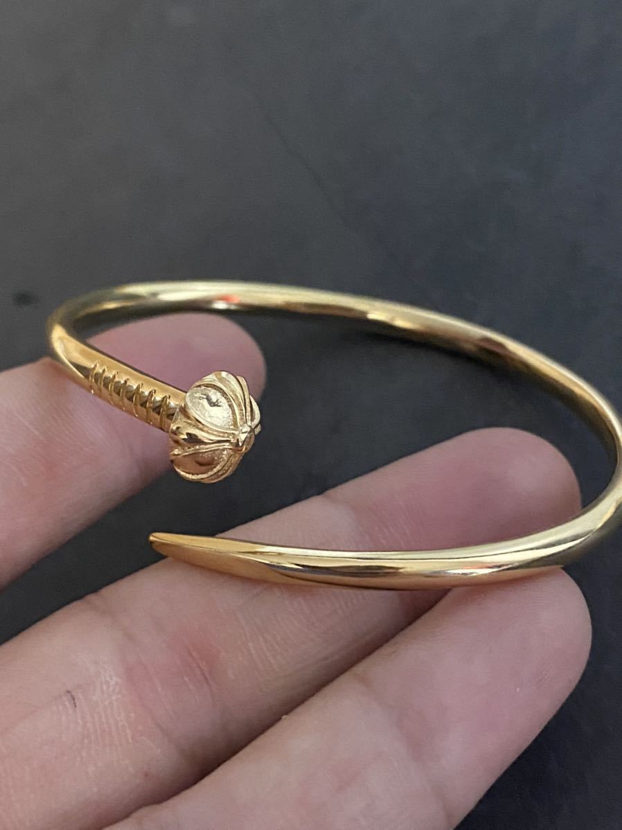 Yahoo!オークション - ゴールド クロス 釘バングル くぎ Yahoo!オークション - ゴールド クロス 釘バングル くぎ
