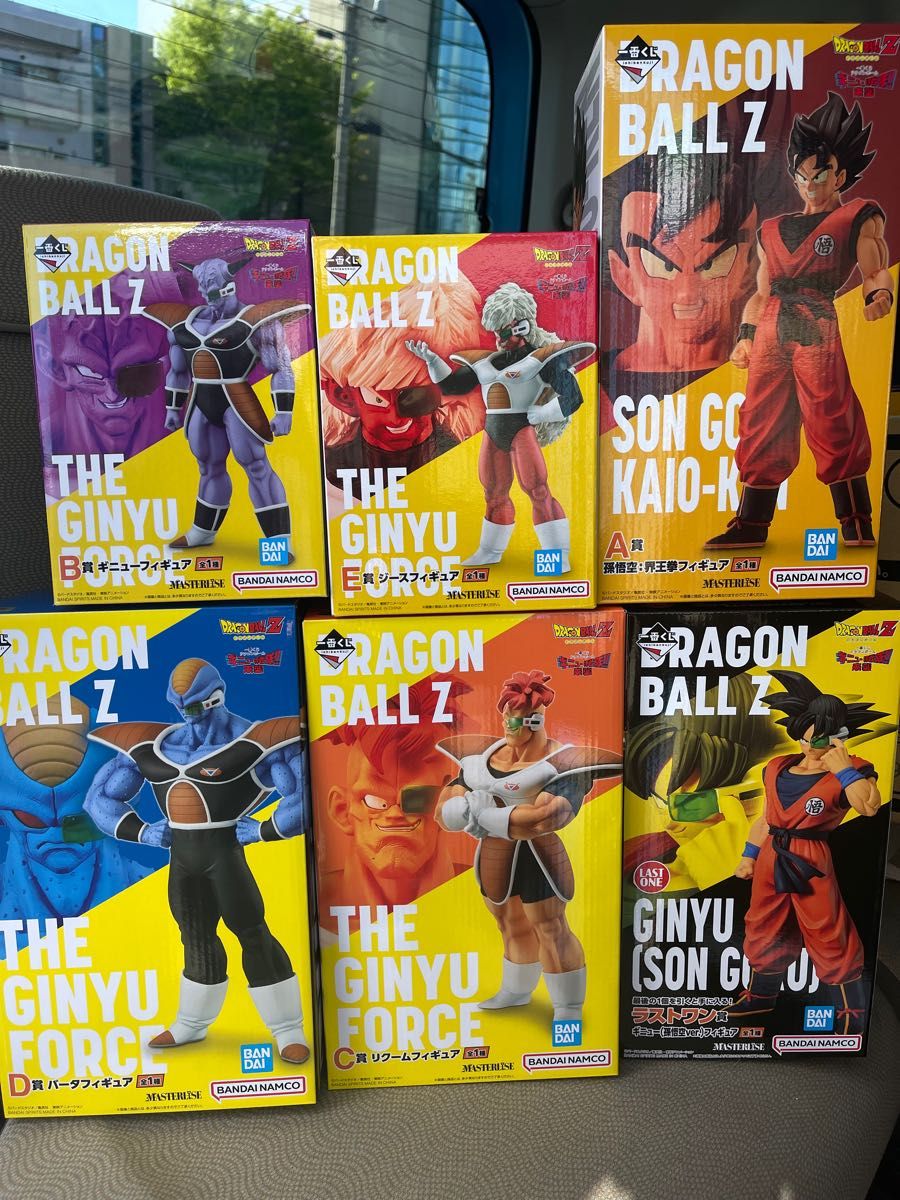 一番くじ ドラゴンボール ギニュー特戦隊フィギュア セミコンプセット
