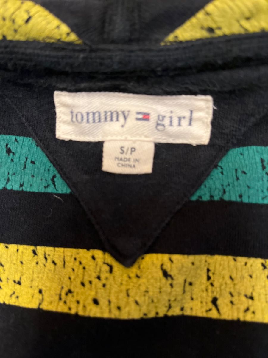 【tommy girl】トミーガール　トミーヒルフィガー　パーカー　ダブルジップアップパーカー　　　　　　　　　　　　　　　　　　