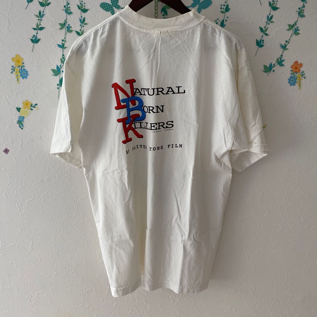 激レア1994年映画ナチュラルボーンキラーズ ビンテージ オリジナルTシャツXL Tシャツ プリントTシャツ