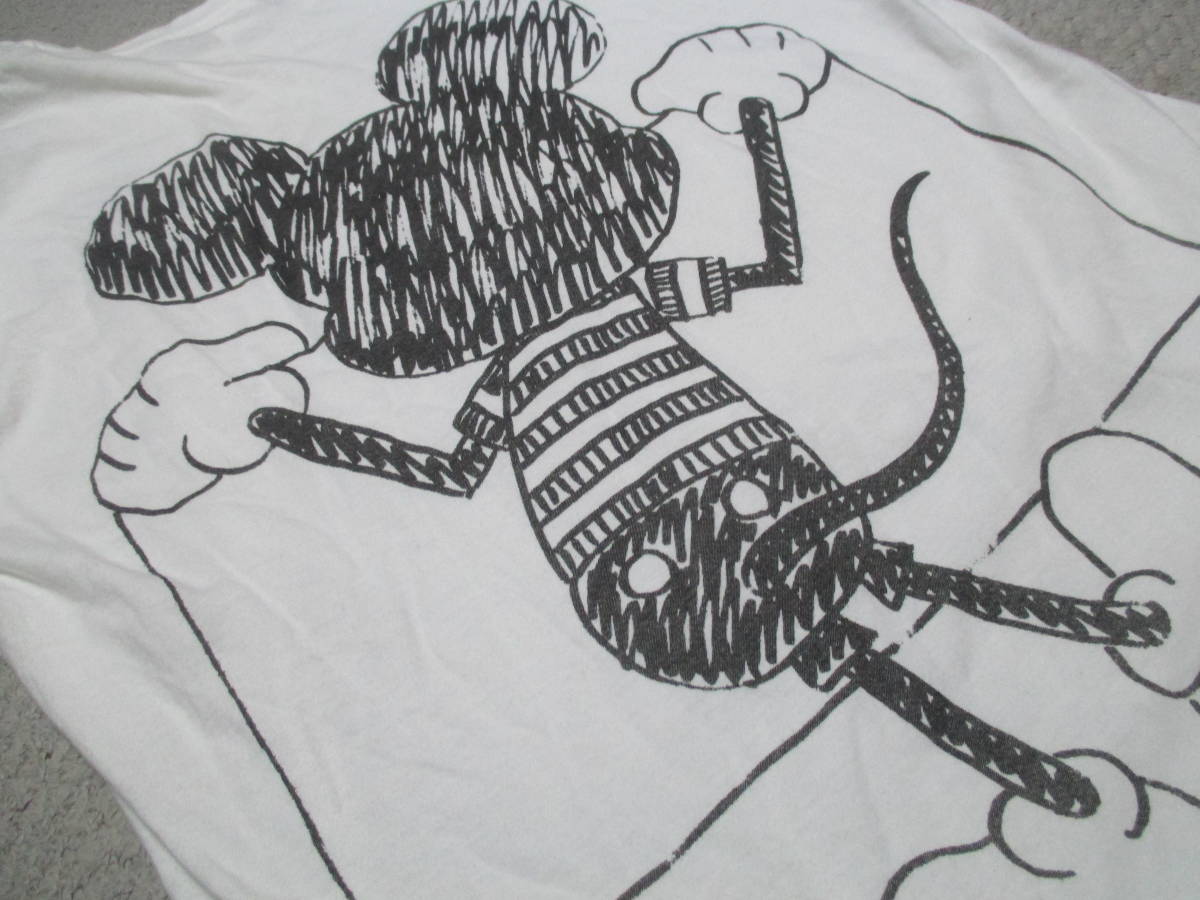 日本製 オーバーザストライプス×ディズニー ミッキーマウス Tシャツ Sサイズ_画像7