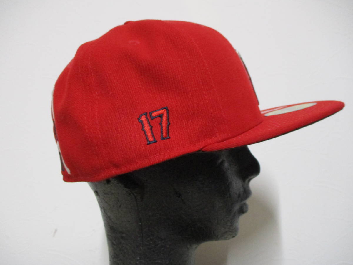 NEW ERA ニューエラ MLB エンゼルス #17 大谷翔平 2021 ベースボールキャップ 7 1/2_画像5