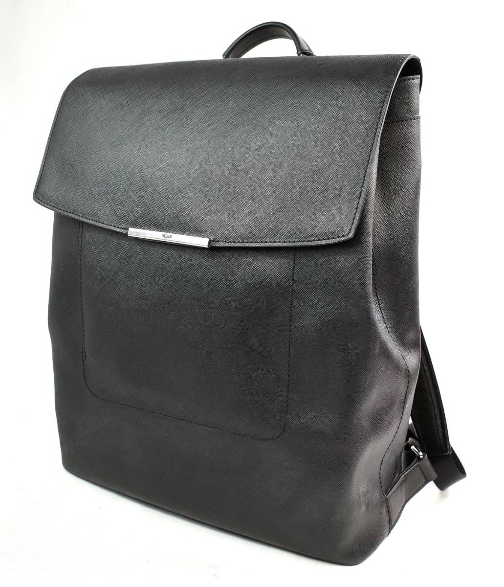 トゥミ『Luca/ルッカ』ビジネス・フラップ・バックパック サフィアノ 美品-