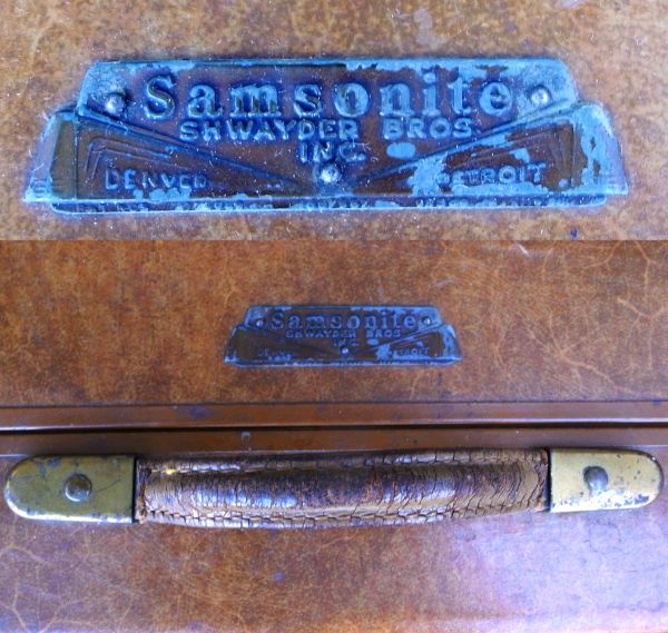 Shwayder Bros. company ( originator Samsonite ) name goods [Samsonite]21 -inch * trunk rare 