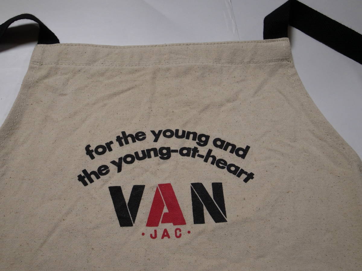 VAN JAC ヴァン 非売品エプロン VAN JAC ヴァン 非売品エプロン
