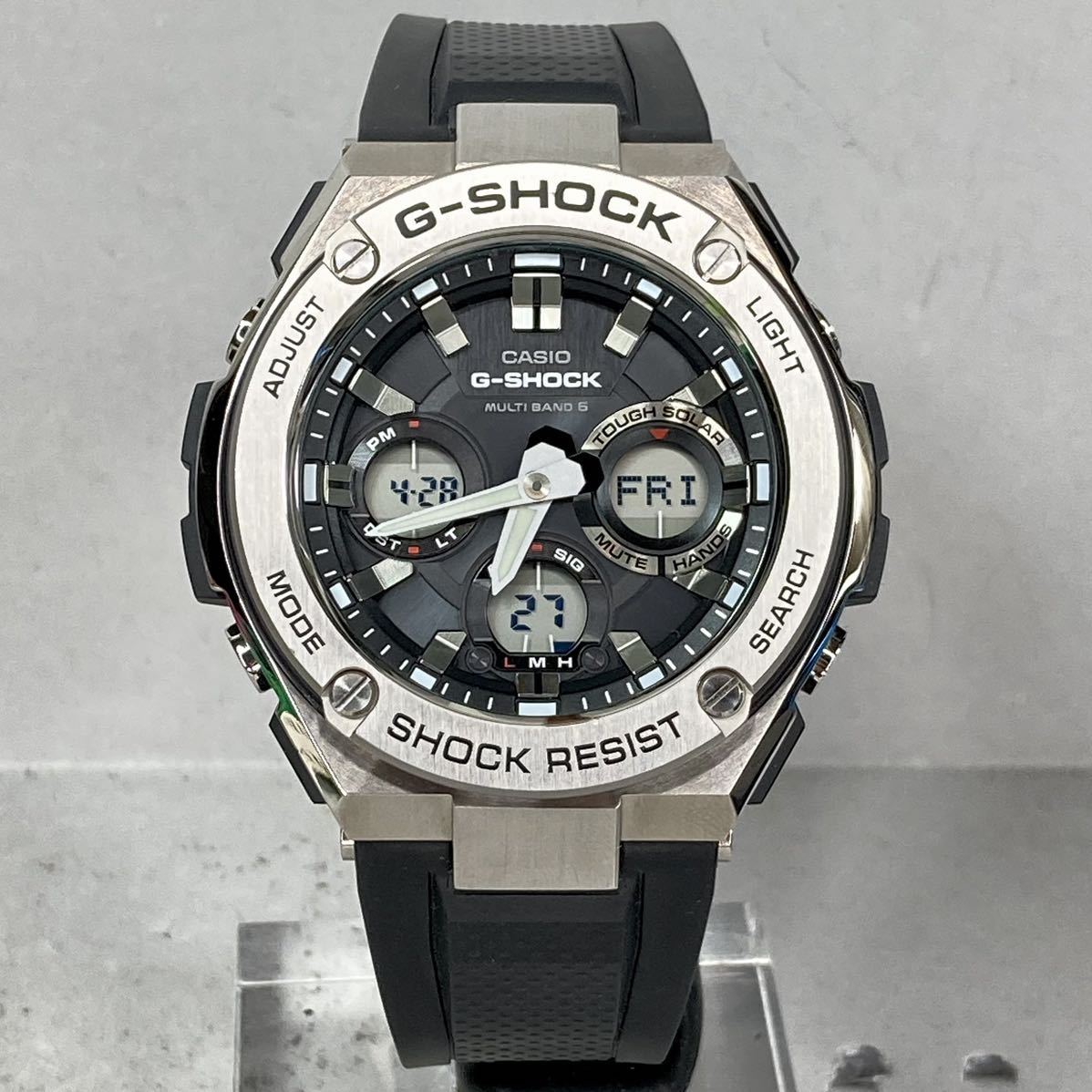 美品 CASIO G-SHOCK GST-W110-1AJF | ascotwm.com