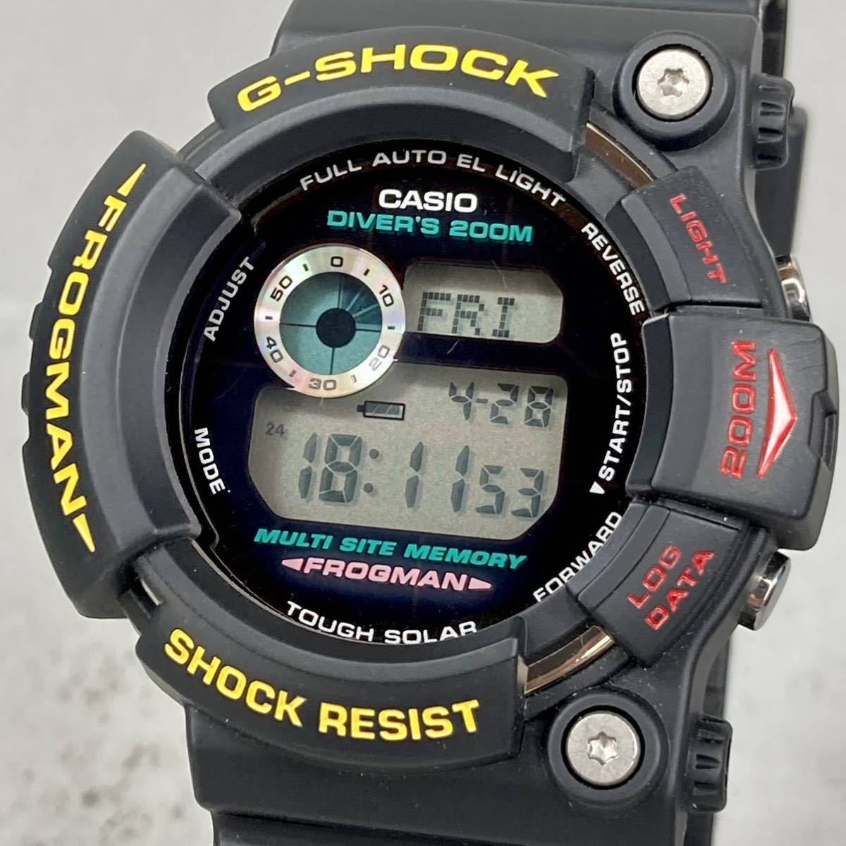 ヤフオク! - 極美品 G-SHOCK GW-200-2JF FROGMA...
