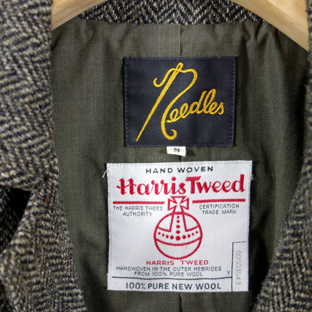 定番】ニードルス アロージャケット ハリスツイード Needles (Arrow