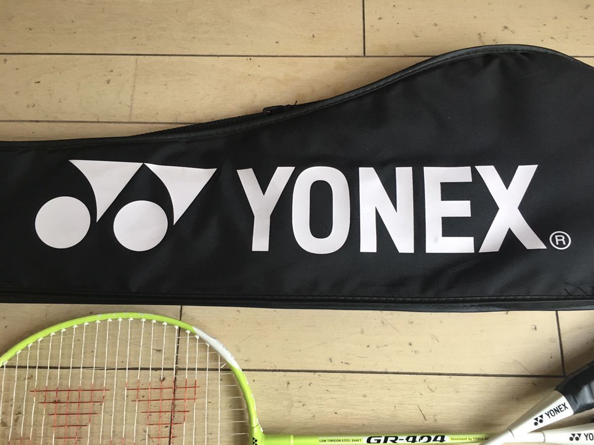 YONEX ヨネックス バドミントンラケット 2本セット レジャー YONEX ヨネックス バドミントンラケット 2本セット レジャー