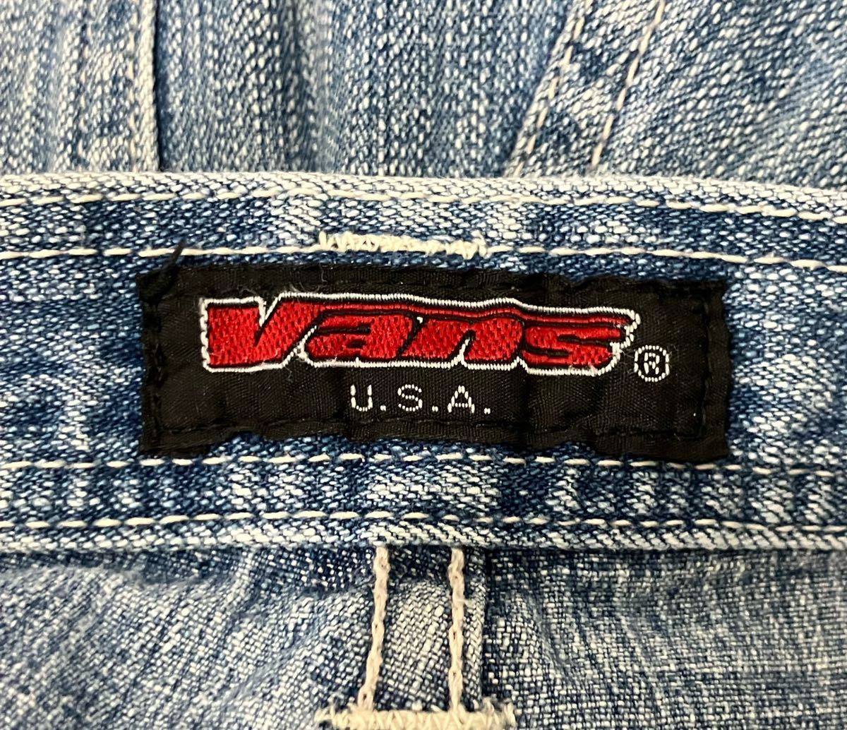 90’s VANS USA バンズ デニム ショートパンツ サイズ S_画像7