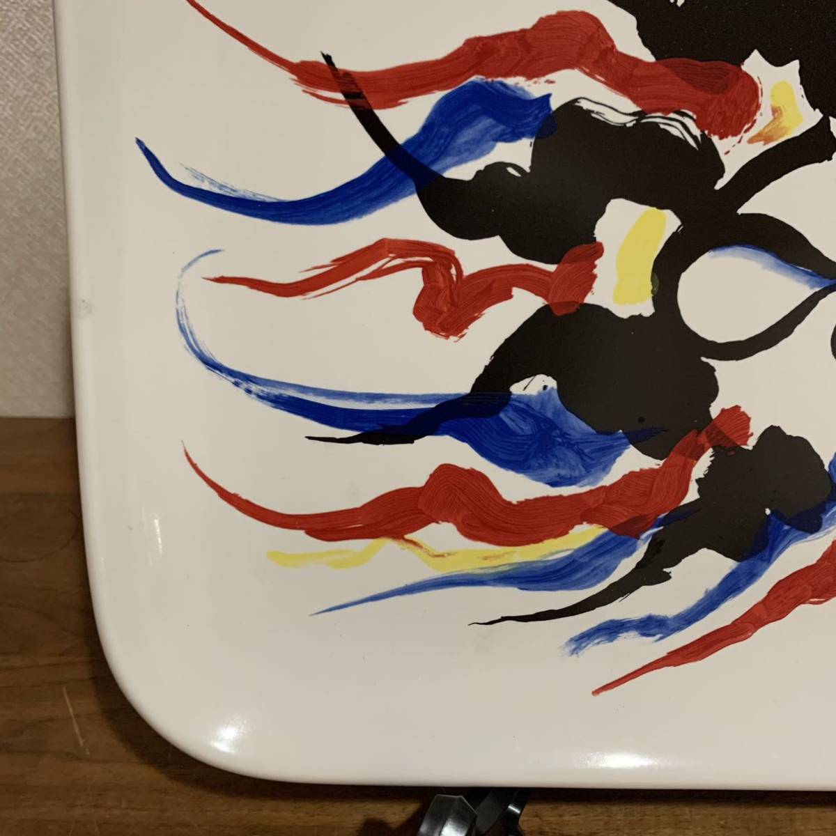 希少 美品 非売品 岡本太郎 特別創作「太陽の皿」大皿 希少 美品 非売品 岡本太郎 特別創作「太陽の皿」大皿