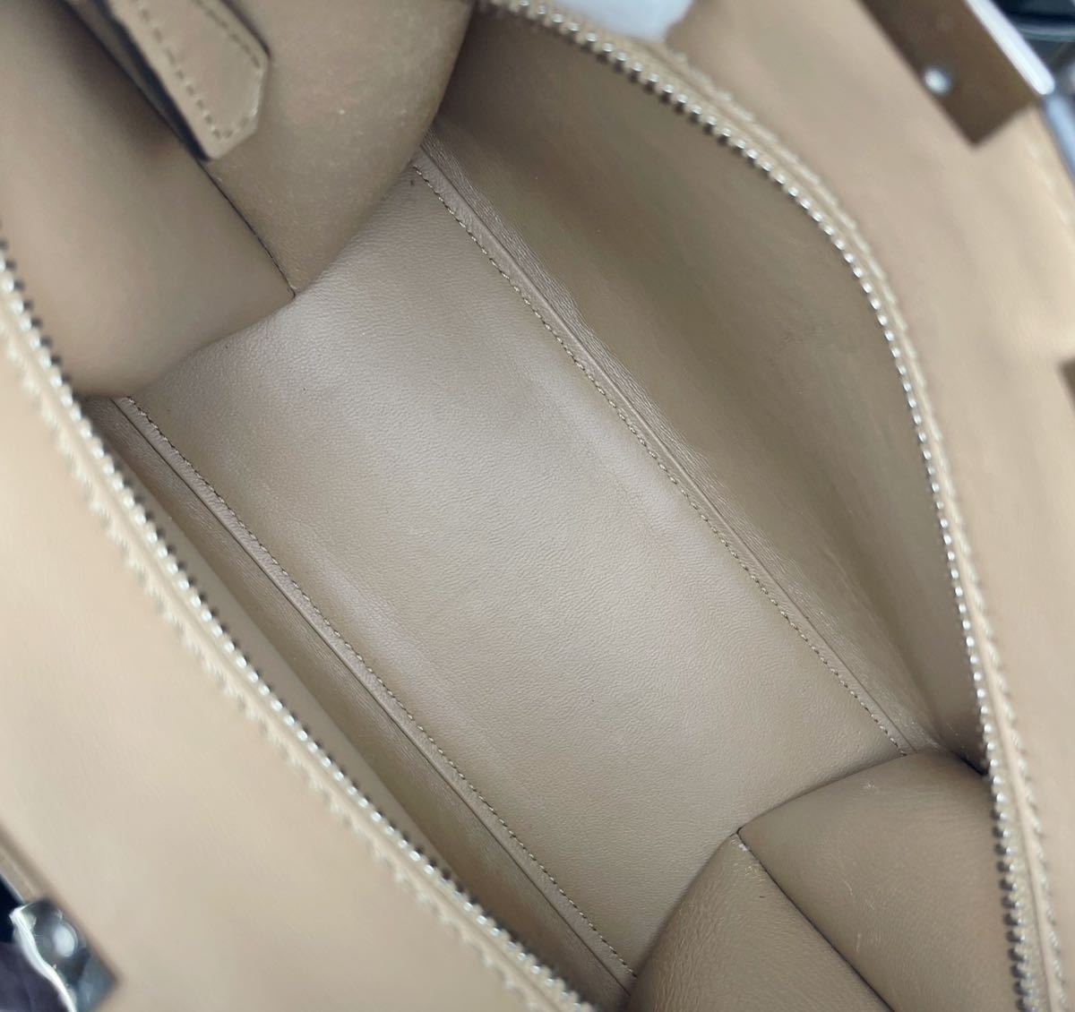 フェンディ FENDI トロワジュール ベージュ 2WAY ショルダーバッグ