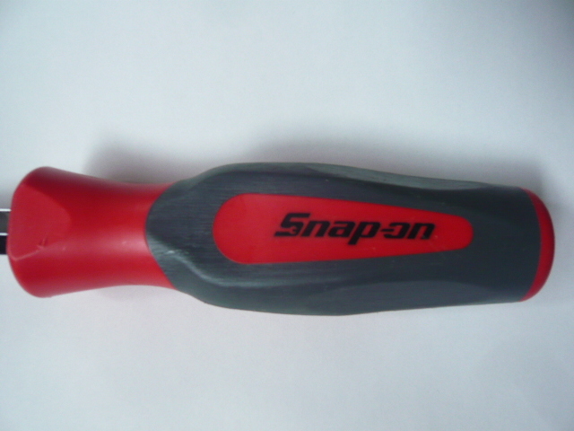 *Snap-on* Snap-on *SHD8*3/8* long Driver * minus screwdriver * soft grip * red / gray * total length 338mm* bolster attaching 