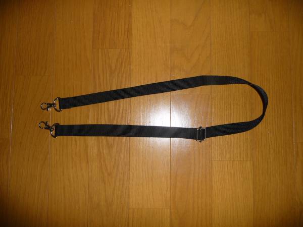*A-235* postage included! fencing stick sack (..L- black ) shoulder belt attaching!