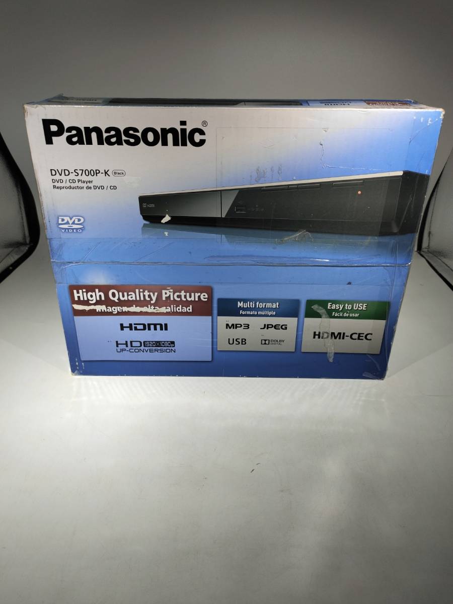 海外正規品】【海外正規品】Panasonic DVD-S700 リージョンフリーDVD