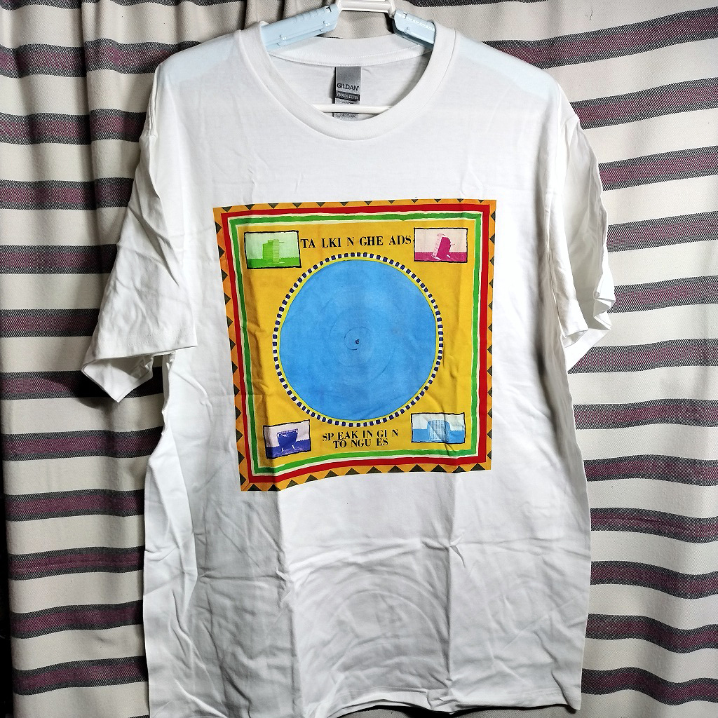 TALKING HEADS （トーキングヘッズ）バンドTシャツ【Lサイズ】『スピーキングインタングズ』 Speaking in Tongues ◆送料無料/新品_画像1