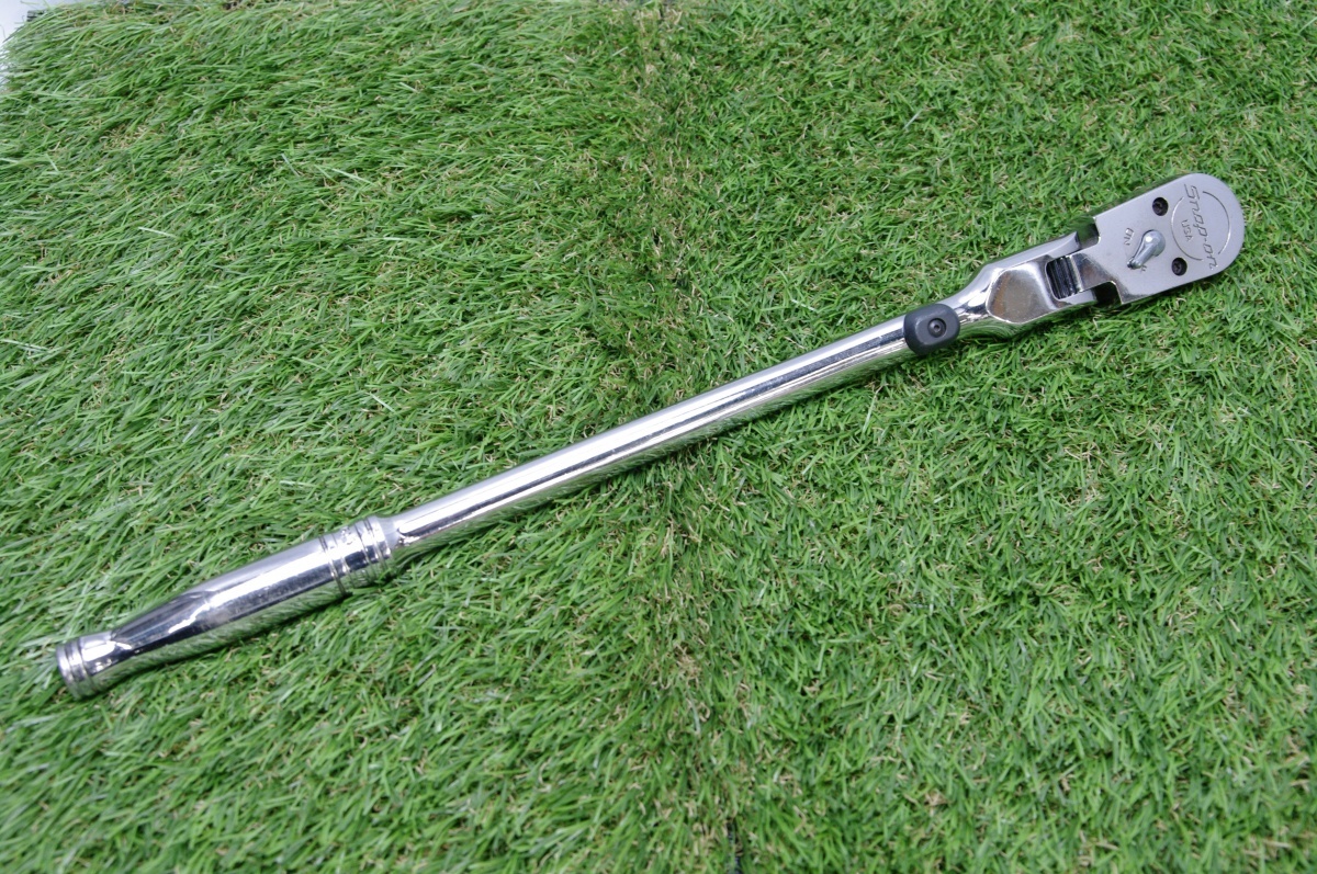 1* Snap on スナップオン ロック付 フレキシブル ハンドル ラチェット SX936 中古品 1/2