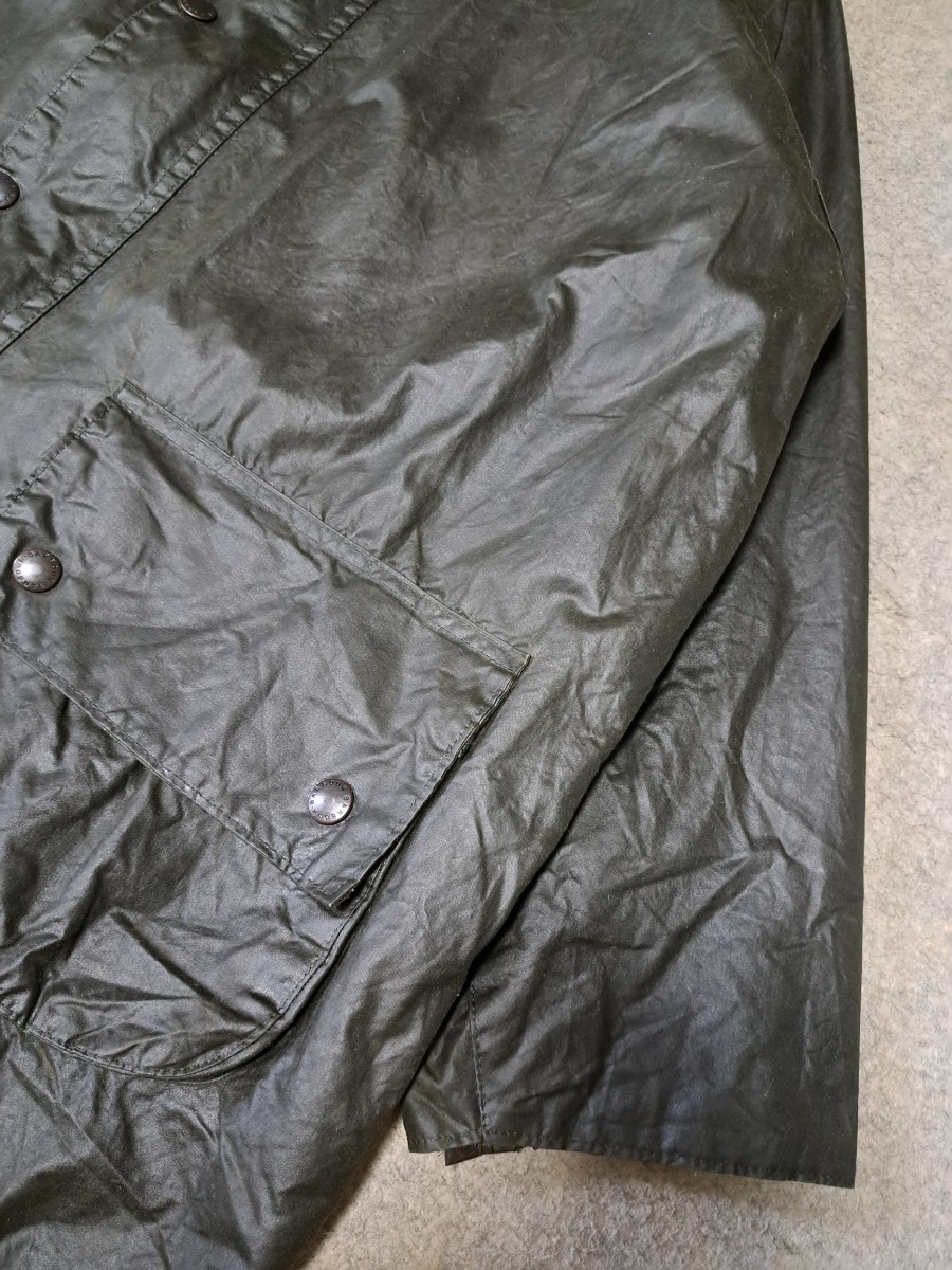 80s YKK棒ZIP ミント 44 バブアー ゲームフェア セージ 90s Barbour